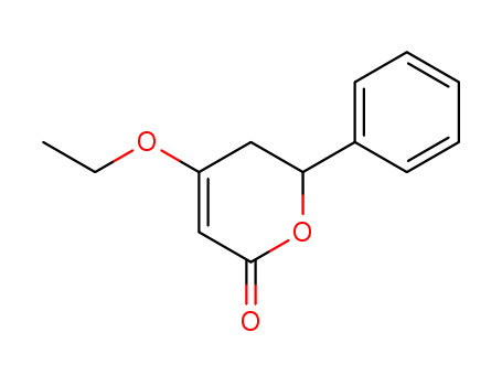 2H-PYRAN-2-ONE,4-ETHOXY-5,6-DIHYDRO-6-PHENYL-,(-)-