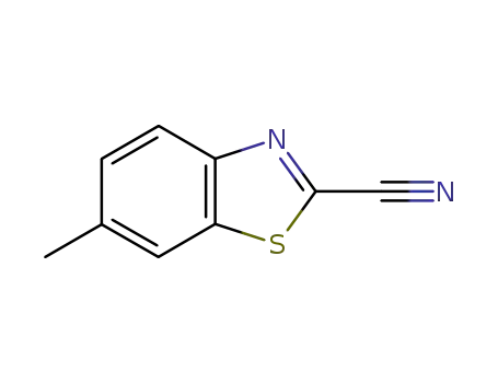 2-Benzothiazolecarbonitrile,6-methyl-(9CI)