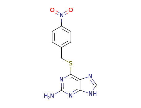 6-[(4-nitrophenyl)methylsulfanyl]-5H-purin-2-amine cas  5069-64-7