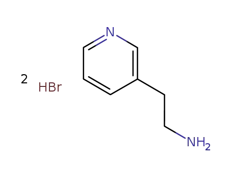 Molecular Structure of 307496-23-7 (3-(2-AMINOETHYL)PYRIDINE DIHYDROBROMIDE&)