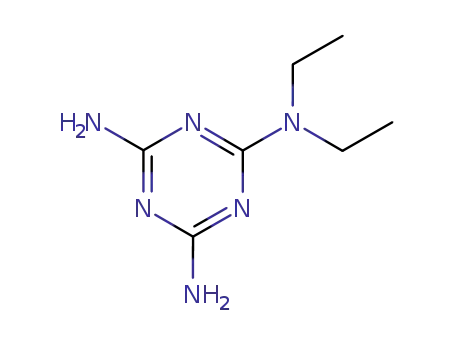 Molecular Structure of 2073-31-6 (2,4-DIAMINO-6-DIETHYLAMINO-1,3,5-TRIAZINE)