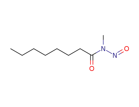 Molecular Structure of 15567-46-1 (N-methyl-N-nitrosooctanamide)