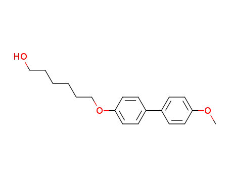 Molecular Structure of 106869-53-8 (4-(6-HYDROXYHEXYLOXY)-4'-METHOXYBIPHENYL)