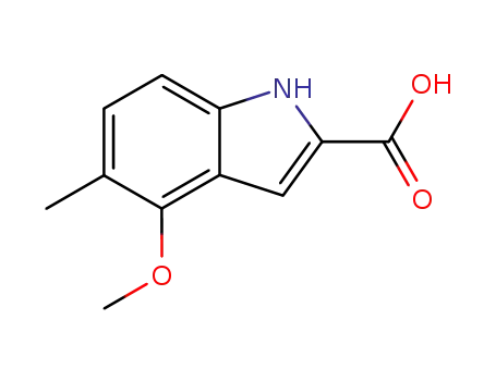 1H-Indole-2-carboxylic acid, 4-methoxy-5-methyl-