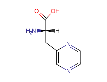Molecular Structure of 87831-85-4 (Pyrazinyl-L-alanine)
