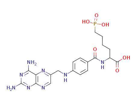 2-[[4-[(2,4-DIAMINOPTERIDIN-6-YL)METHYLAMINO]BENZOYL]AMINO]-6-PHOSPHON O-HEXANOIC ACID