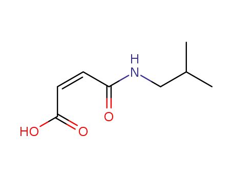 Molecular Structure of 65591-48-2 ((2Z)-4-[(2-methylpropyl)amino]-4-oxobut-2-enoic acid)
