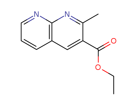 1,8-Naphthyridine-3-carboxylic acid, 2-methyl-, ethyl ester