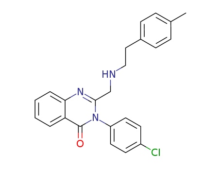 80884-16-8,3-(4-chlorophenyl)-2-({[2-(4-methylphenyl)ethyl]amino}methyl)quinazolin-4(3H)-one,