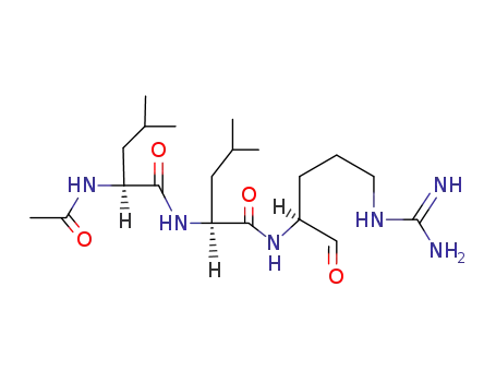 Molecular Structure of 24365-47-7 (LEUPEPTIN)
