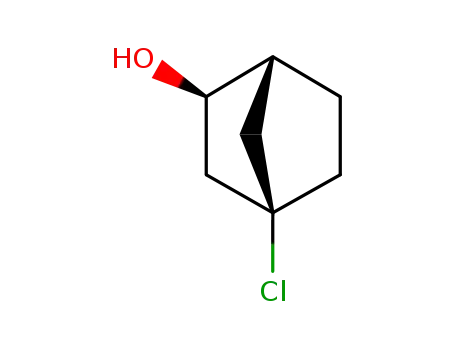 Molecular Structure of 19916-71-3 (Bicyclo[2.2.1]heptan-2-ol, 4-chloro-, (1R,2R,4R)-rel-)