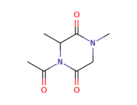 4-ACETYL-1,3-DIMETHYLPIPERAZINE-2,5-DIONECAS