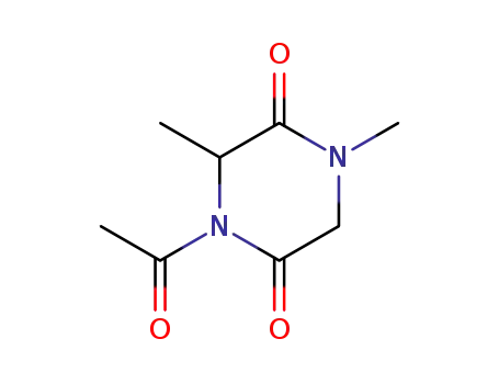 2,5-Piperazinedione,4-acetyl-1,3-dimethyl-(9CI)