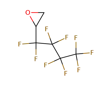 Molecular Structure of 89807-87-4 ((NONAFLUORO-N-BUTYL)EPOXIDE)