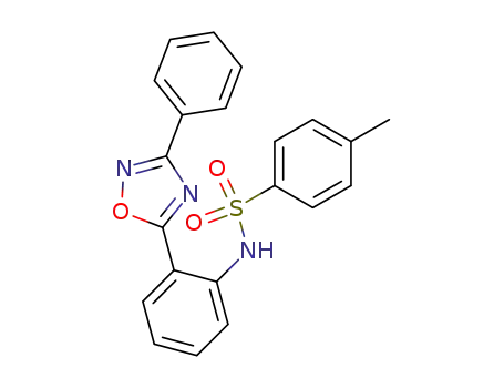 Benzenesulfonamide,
4-methyl-N-[2-(3-phenyl-1,2,4-oxadiazol-5-yl)phenyl]-