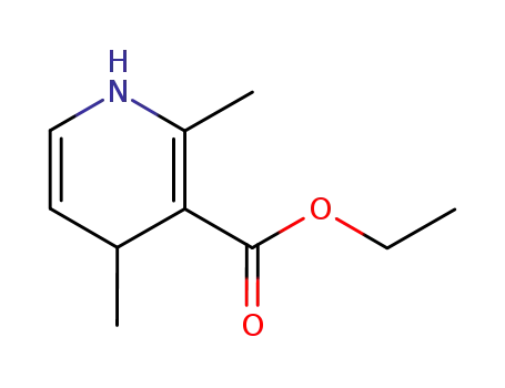 Molecular Structure of 52199-37-8 (2,4-DIMETHYL-1,4-DIHYDRO-PYRIDINE-3-CARBOXYLIC ACID ETHYL ESTER)