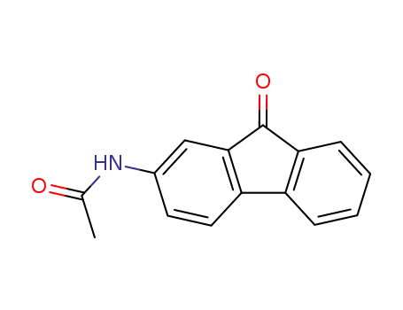 Molecular Structure of 3096-50-2 (2-acetylaminofluoren-9-one)
