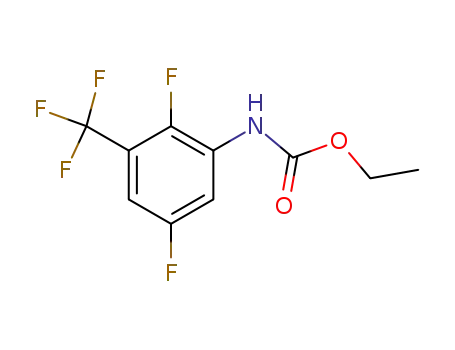 Molecular Structure of 1799-76-4 (ethyl [2,5-difluoro-3-(trifluoromethyl)phenyl]carbamate)