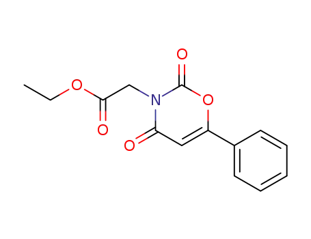 ethyl (2,4-dioxo-6-phenyl-2H-1,3-oxazin-3(4H)-yl)acetate