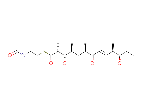 (2R,3S,4S,6R,7R/S,8E,10R,11R)-S-2-acetamidoethyl-3,11-dihydroxy-2,4,6,10-tetramethyl-7-oxotridec-8-enethioate