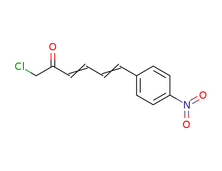 Molecular Structure of 2664-50-8 (1-chloro-6-(4-nitrophenyl)hexa-3,5-dien-2-one)