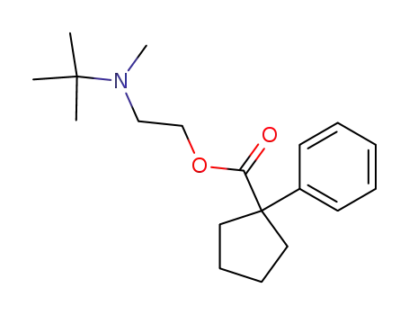 1-Phenyl-cyclopentan-1-carbonsaeure-<2-(tert.-butyl-methyl-amino)-ethylester>