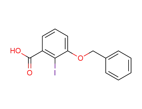 Benzoic acid, 2-iodo-3-(phenylmethoxy)-