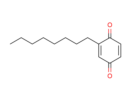 Molecular Structure of 21182-43-4 (2-octylcyclohexa-2,5-diene-1,4-dione)