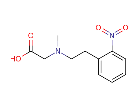 N-2-(2-Nitrophenyl)aethylsarcosin