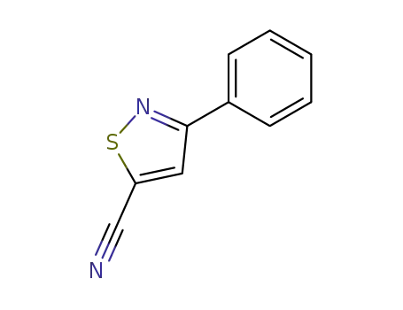 5-Isothiazolecarbonitrile, 3-phenyl-