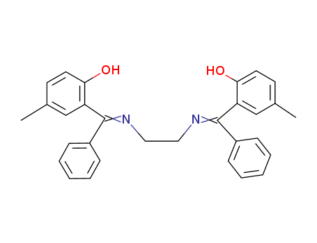 Phenol,2,2'-[1,2-ethanediylbis[nitrilo(phenylmethylidyne)]]bis[4-methyl- (9CI)