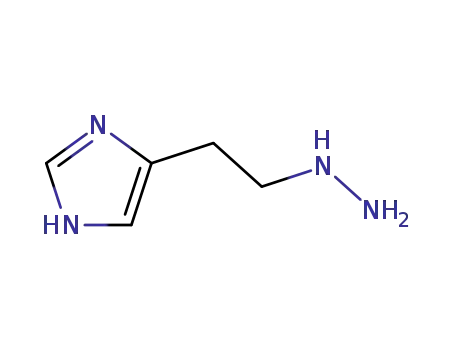 1H-Imidazole,  4-(2-hydrazinoethyl)-  (9CI)