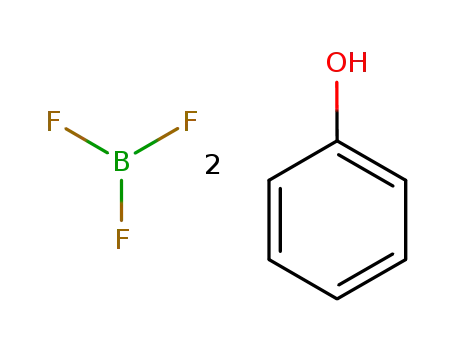 Molecular Structure of 106951-44-4 (Boron trifluoride phenol complex)