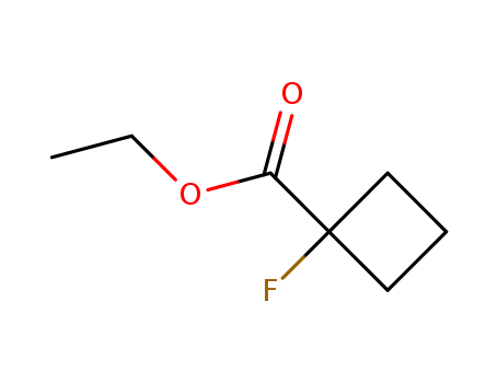 Cyclobutanecarboxylic acid, 1-fluoro-, ethyl ester (6CI,8CI,9CI)