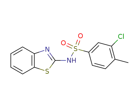 N-(benzo[d]thiazol-2-yl)-3-chloro-4-methylbenzenesulfonamide