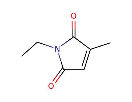 Molecular Structure of 31217-72-8 (1-ethyl-3-methyl-1H-pyrrole-2,5-dione)