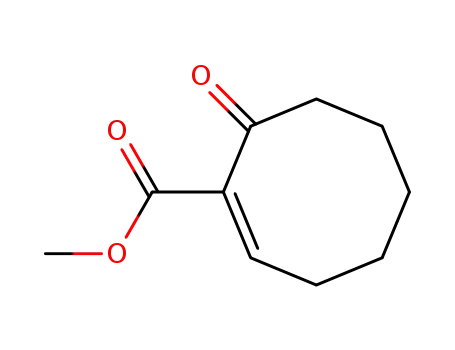 Molecular Structure of 52784-35-7 (1-Cyclooctene-1-carboxylic acid, 8-oxo-, methyl ester)