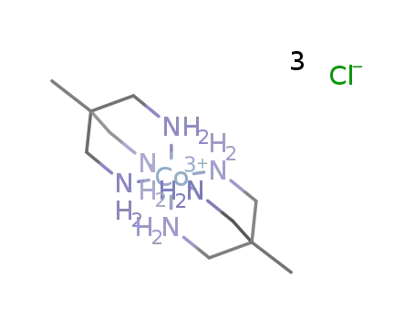 Molecular Structure of 60909-16-2 (bis(1,1,1-tris(aminoethyl)ethane)cobalt(III) chloride)