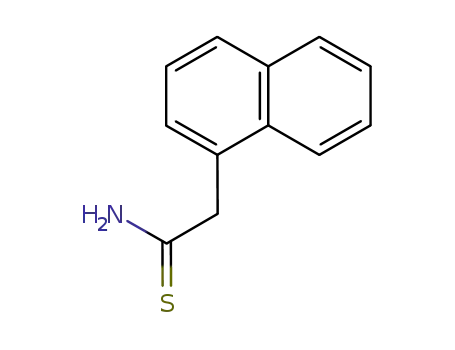 Molecular Structure of 17518-47-7 (2-naphthalen-1-ylethanethioamide)