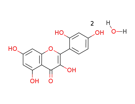 Molecular Structure of 6472-38-4 (Morin dihydrate)
