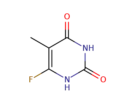 Molecular Structure of 31458-36-3 (6-FLUOROTHYMINE)