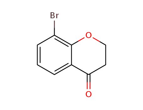 Molecular Structure of 204377-88-8 (8-Bromo-4-chromanone)