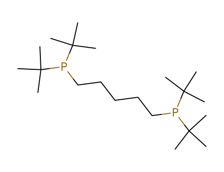 Molecular Structure of 65420-68-0 (1,5-BIS(DI-T-BUTYLPHOSPHINO)PENTANE)