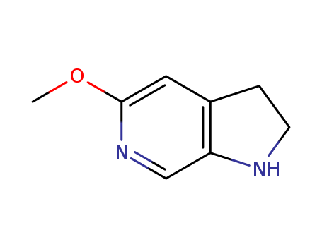 1H-Pyrrolo[2,3-c]pyridine,2,3-dihydro-5-methoxy-(9CI)
