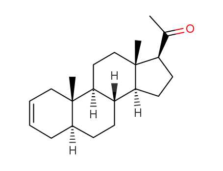 Molecular Structure of 969-72-2 (5-A-PREGN-2-EN-20-ONE)