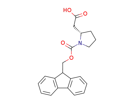 Molecular Structure of 193693-60-6 (Fmoc-L-beta-homoproline)