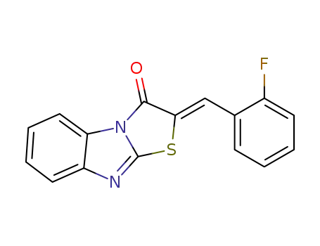 (2Z)-2-(2-fluorobenzylidene)[1,3]thiazolo[3,2-a]benzimidazol-3(2H)-one