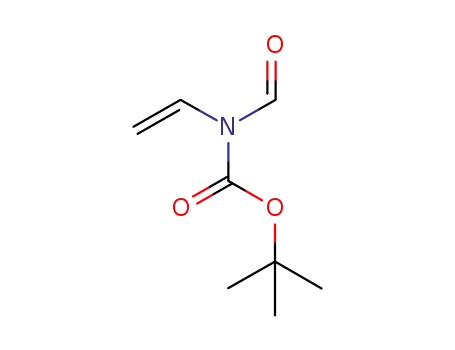 Molecular Structure of 1321892-09-4 (N-formyl-N-vinyl-carbamic acid tert-butyl ester)
