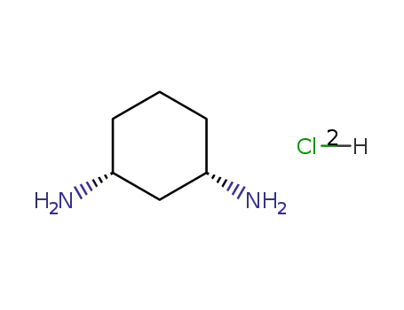 Molecular Structure of 28294-92-0 (cis-cyclohexane-1,3-diamine hydrochloride)