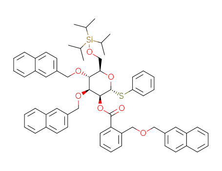 Molecular Structure of 1572443-60-7 (C<sub>62</sub>H<sub>66</sub>O<sub>7</sub>SSi)